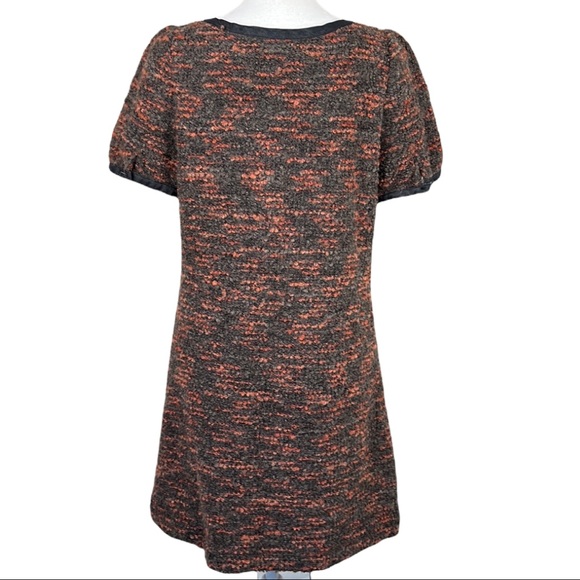 LULUMARI Anthropologie Multi Colored A Line Dress w/ button Detail sz Large - Picture 5 of 16
